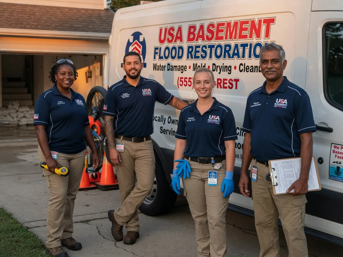 Basement Flood Cleanup company in West Newton, MA