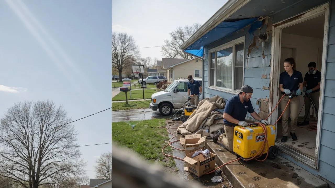 Basement Flood Cleanup in West Newton, MA near me
